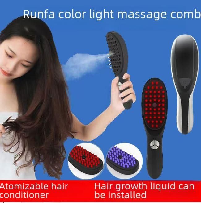 Scalp Massage Comb with oil sprayer