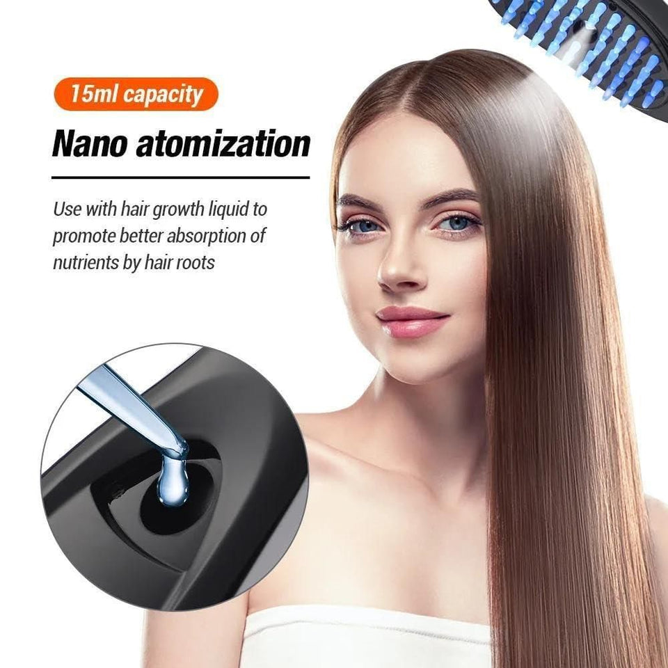 Scalp Massage Comb with oil sprayer