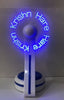 USB LED Fan with Programmable CD Customized Message